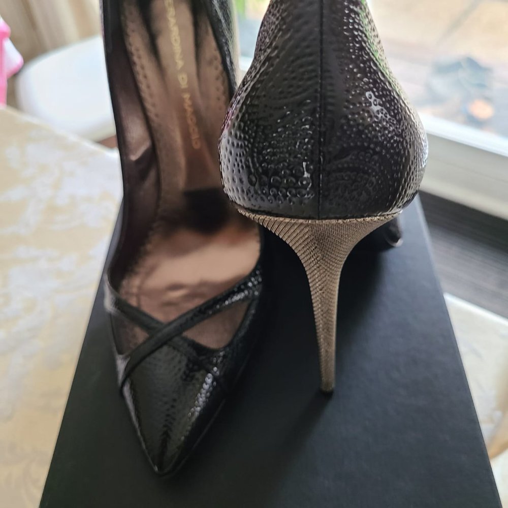 GERARDINA DI MAGGIO STILETTO HEELS - size 40 - Brand new - in orginal box